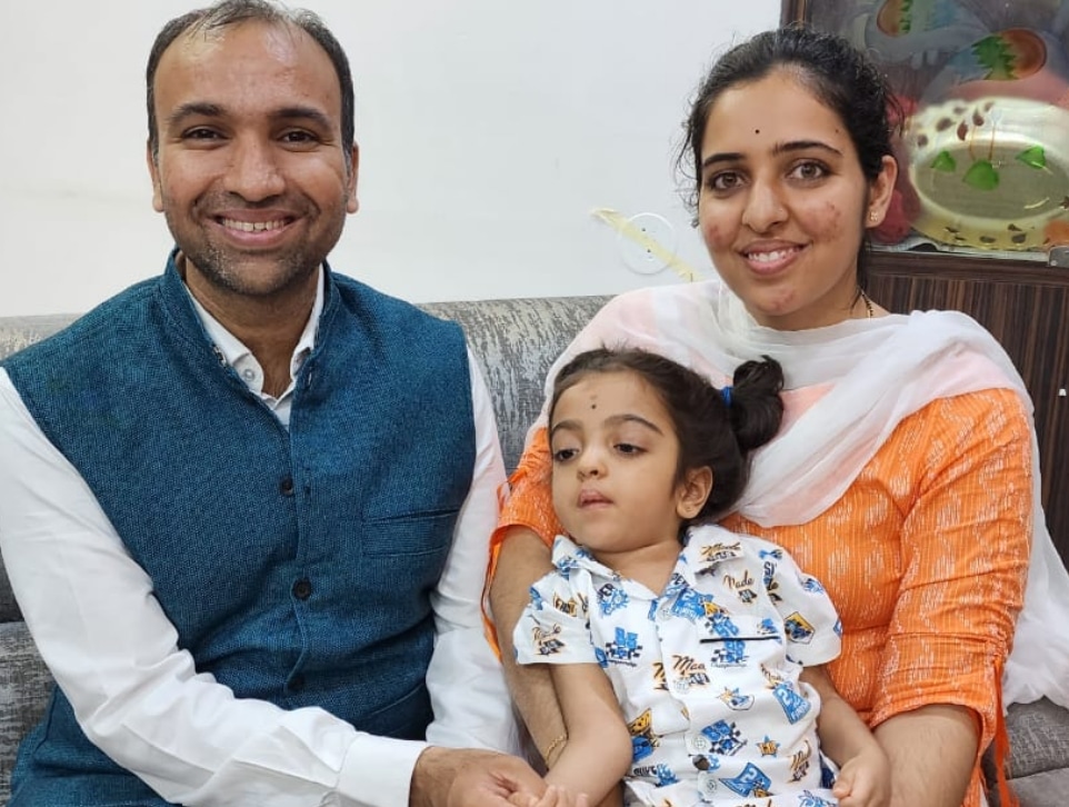 Family with child with MSD